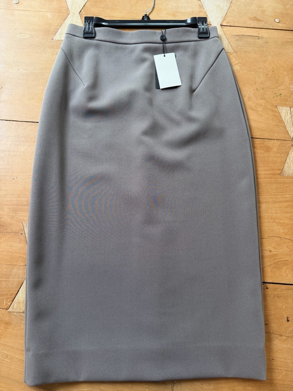Raoul Classic High-Waist Pencil Skirt - Taupe